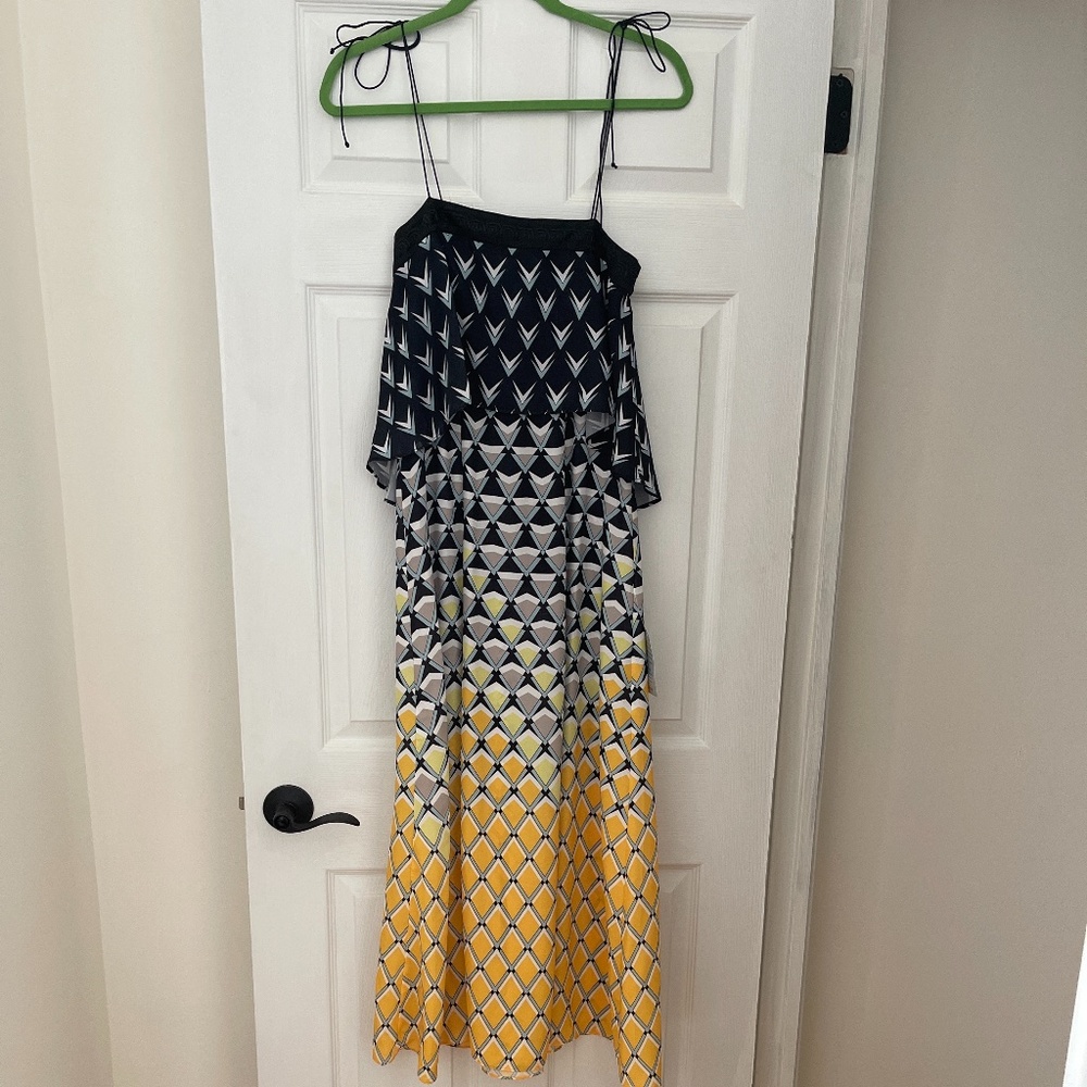 Caara multi colored midi dress Size S